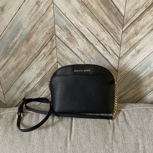 Michael Kors black Jet Set Travel crossbody